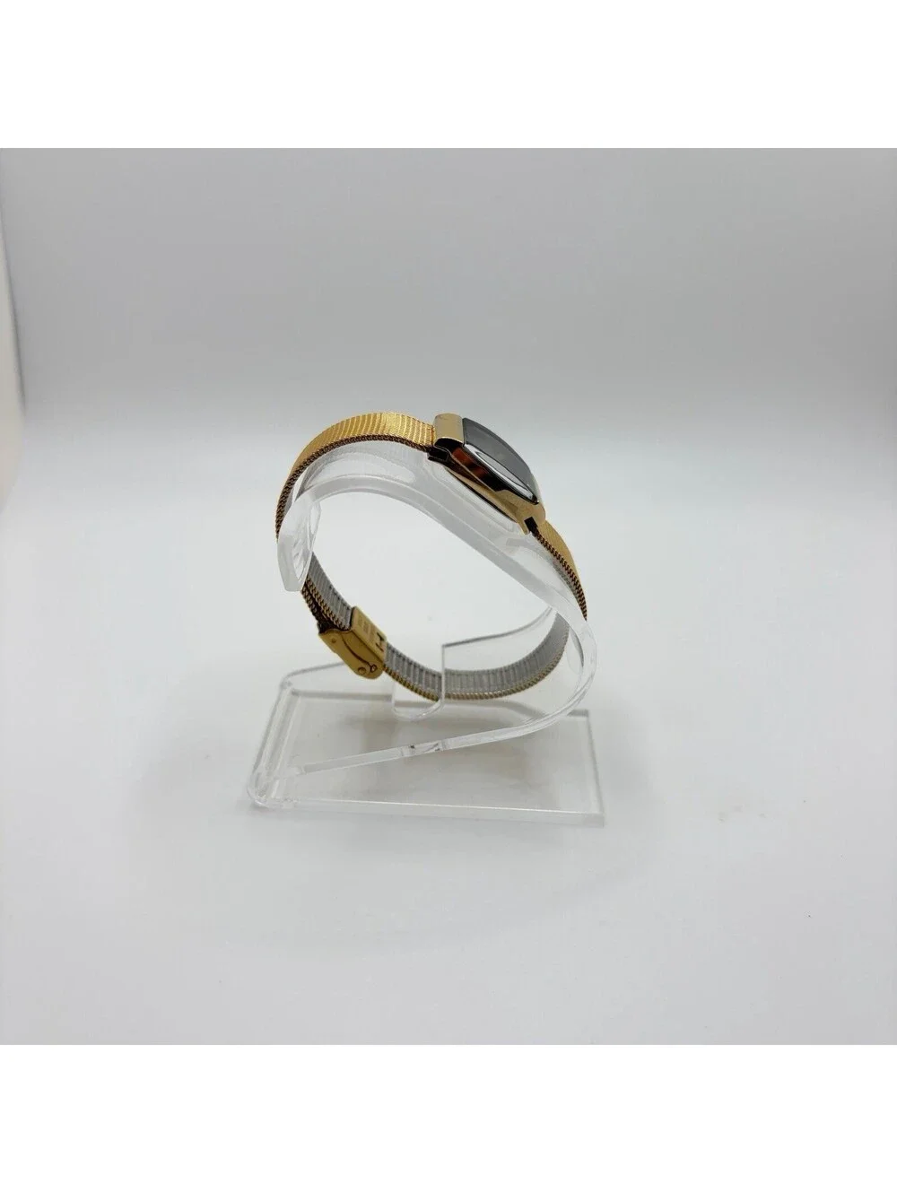 Armitron Women's 75/3532GP Two-Tone Dress Watch Gold & Black New Battery